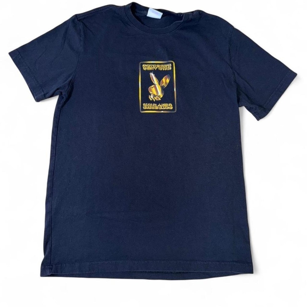 Rare OVO  x playboy gold owl tshirt drake med